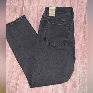 NWT Madewell Low-rise Perfect Vintage Jean. Size 28. Faded black wash.